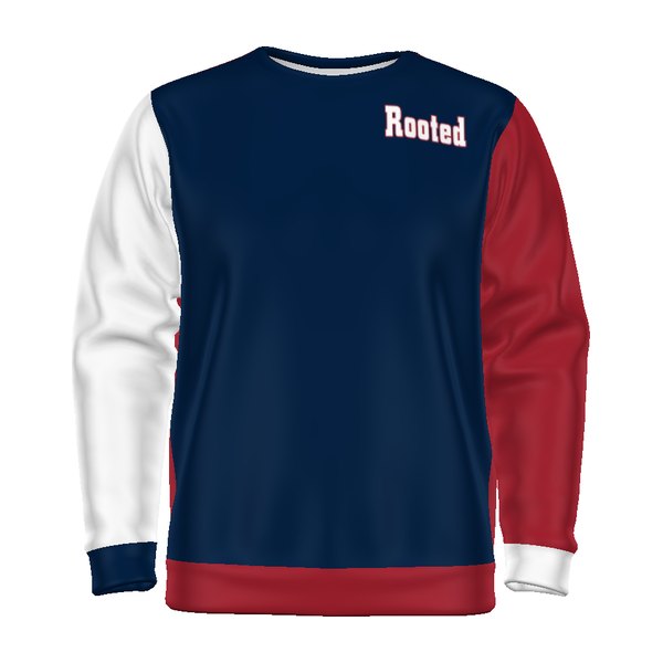Augusta custom sublimated fleece crew