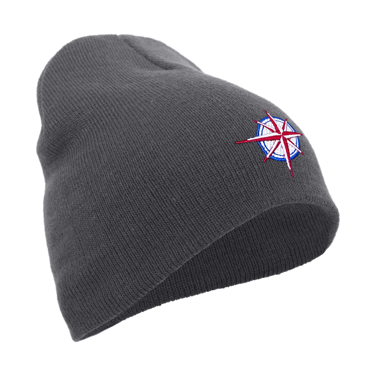 Pacific Headwear 601K knit beanie with embroidered logo