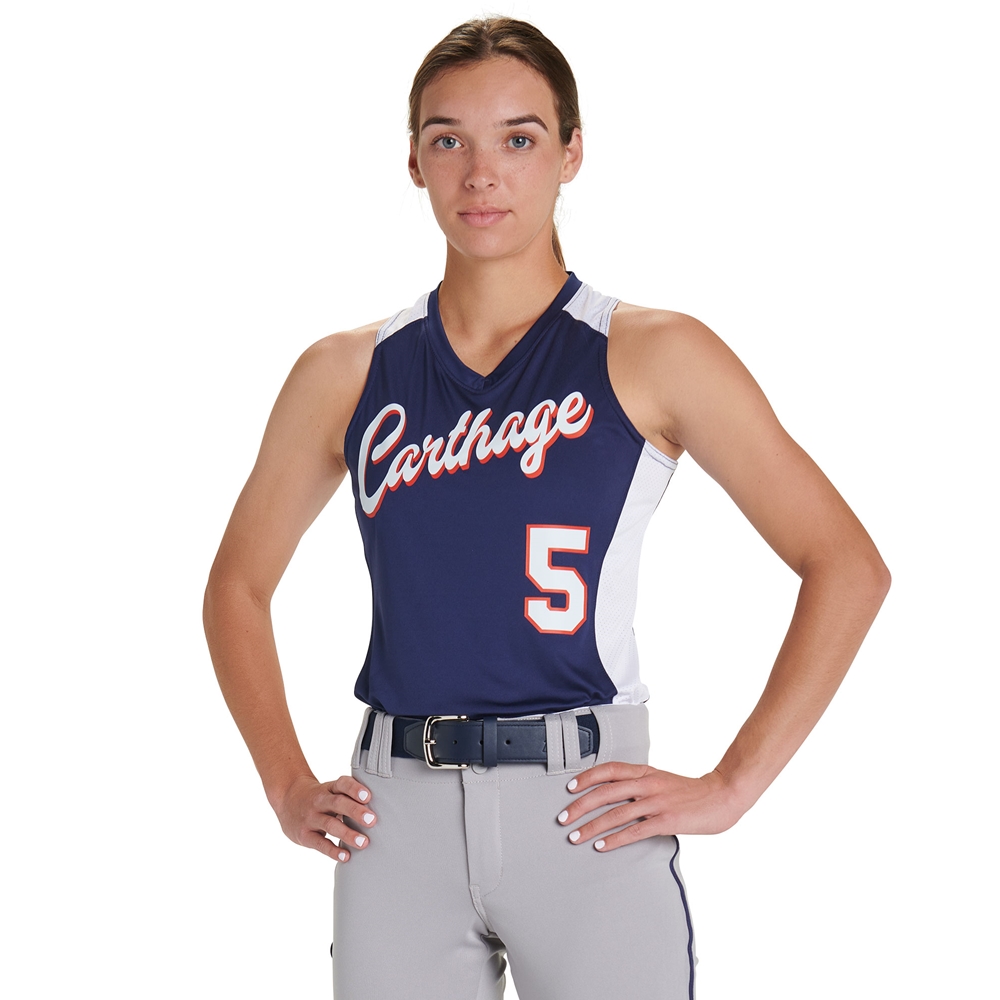 Champro Infinite V-Neck racerback women's fastpitch jersey