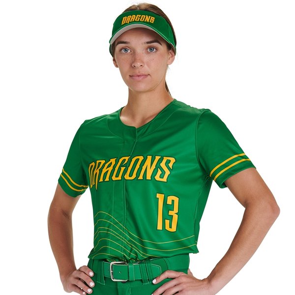 Champro Juice faux-front custom fastpitch jersey