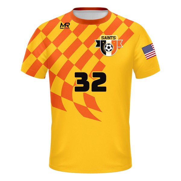 MaxRep Sports custom soccer jersey, front