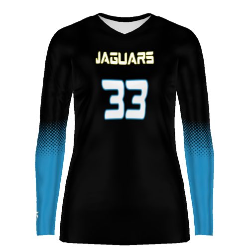 High 5 Freestyle sublimated long sleeve volleyball jersey