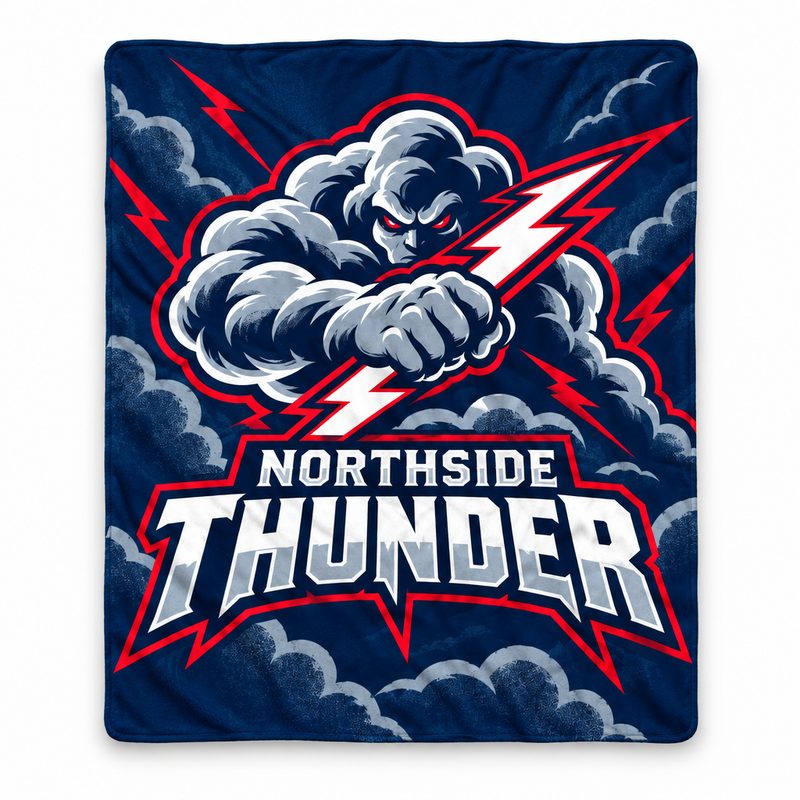 Northside Thunder team blanket