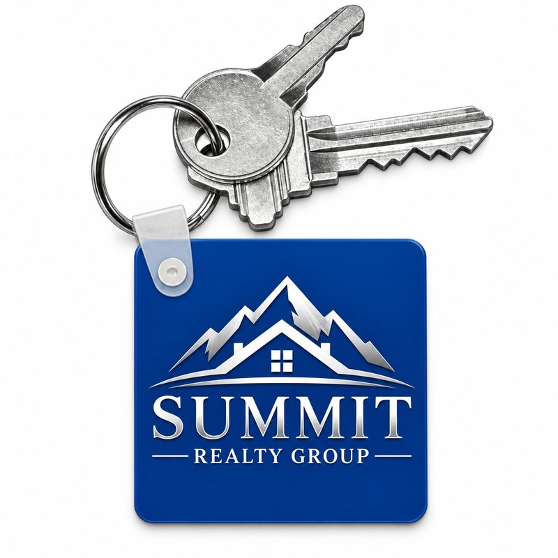 Summit Realty Group square key chain